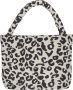Studio Noos luiertas Holy Cow Puffy Mom Bag ecru zwart All over print - Thumbnail 1