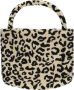 Studio Noos luiertas Holy Cow Teddy Mom Bag ecru zwart All over print - Thumbnail 1