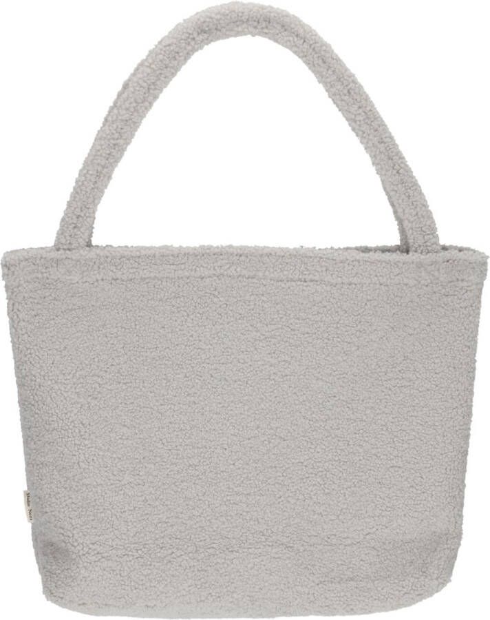 Studio Noos Grijze Shopper Teddy Mom-bag