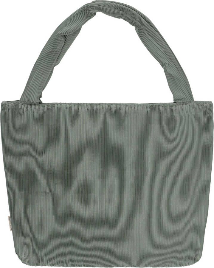 Studio Noos Groene Shopper Wrinkle Mom-bag