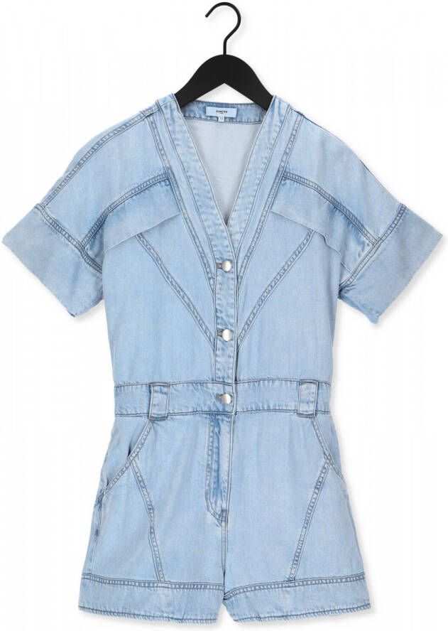 SUNCOO Dames Broeken Inaya Blauw