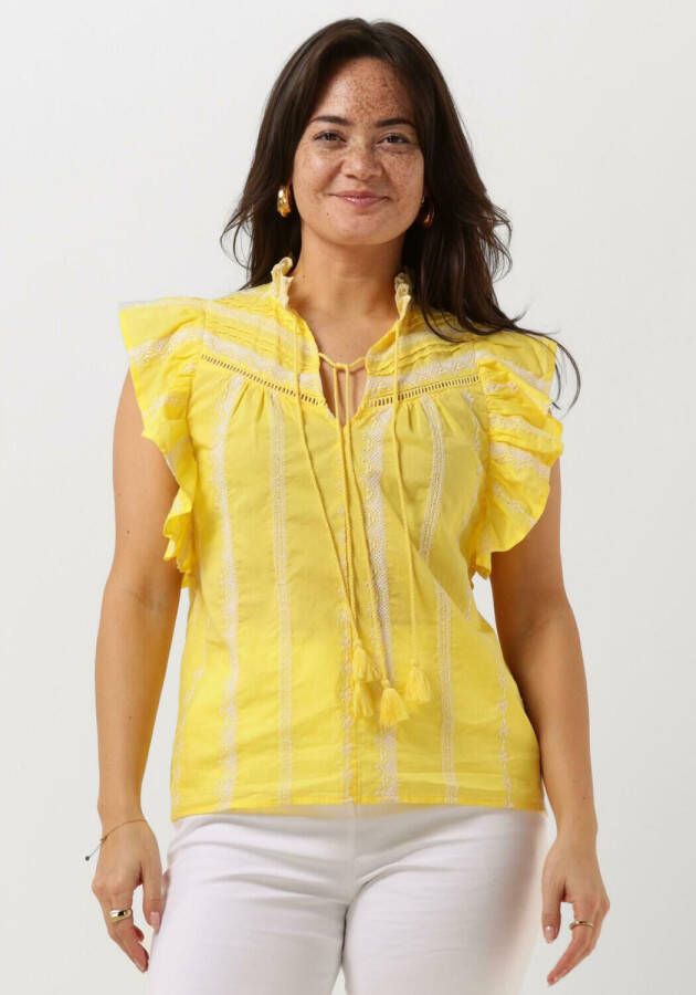 Suncoo Louki blouse Yellow Dames