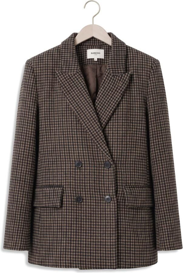 SUNCOO Dames Blazers Ducky Bruin - Foto 4