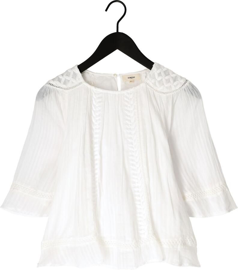 SUNCOO Dames Blouses Laurynn Wit - Foto 2