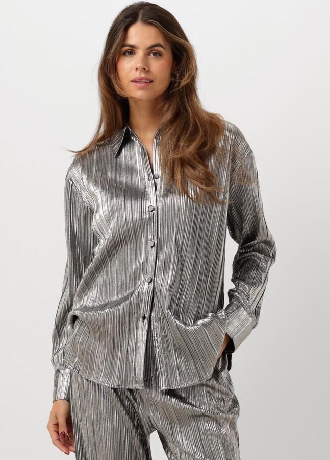 Suncoo Zilveren Linda Blouse Elegant en veelzijdig Gray Dames - Foto 4