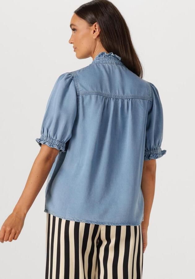 SUNCOO Dames Blouses Louise Blauw - Foto 2