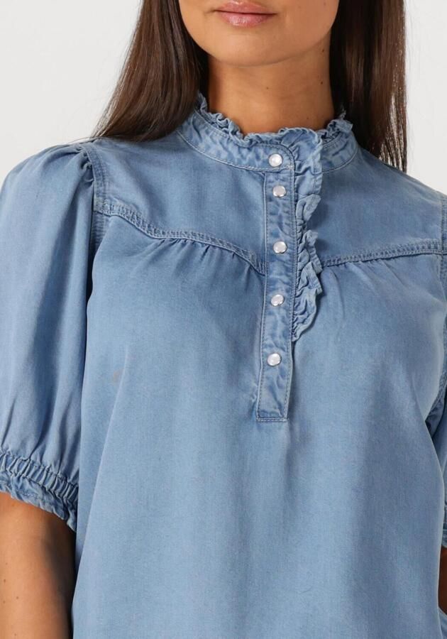 SUNCOO Dames Blouses Louise Blauw - Foto 3