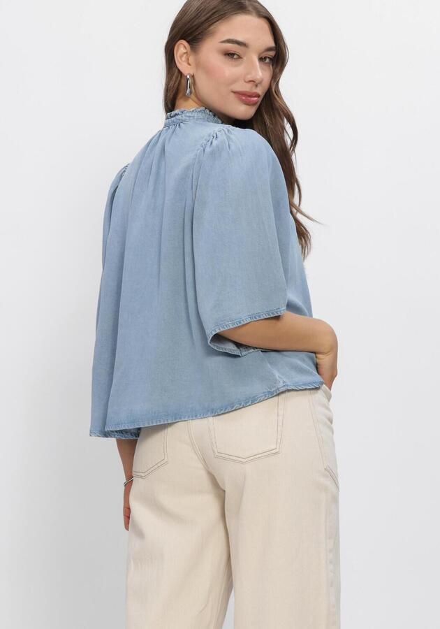 SUNCOO Dames Blouses Louise Lichtblauw - Foto 4