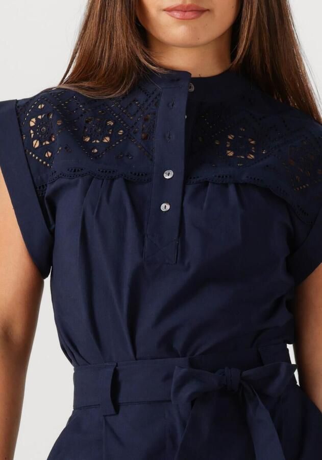 SUNCOO Dames Blouses Ludy Donkerblauw