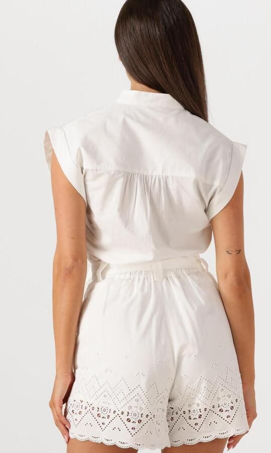 SUNCOO Dames Blouses Ludy Wit - Foto 3