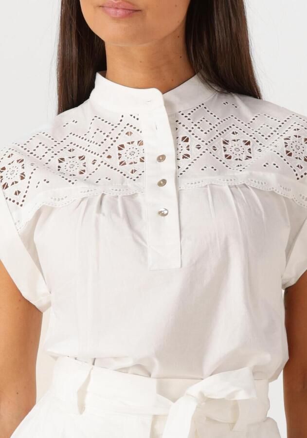 SUNCOO Dames Blouses Ludy Wit
