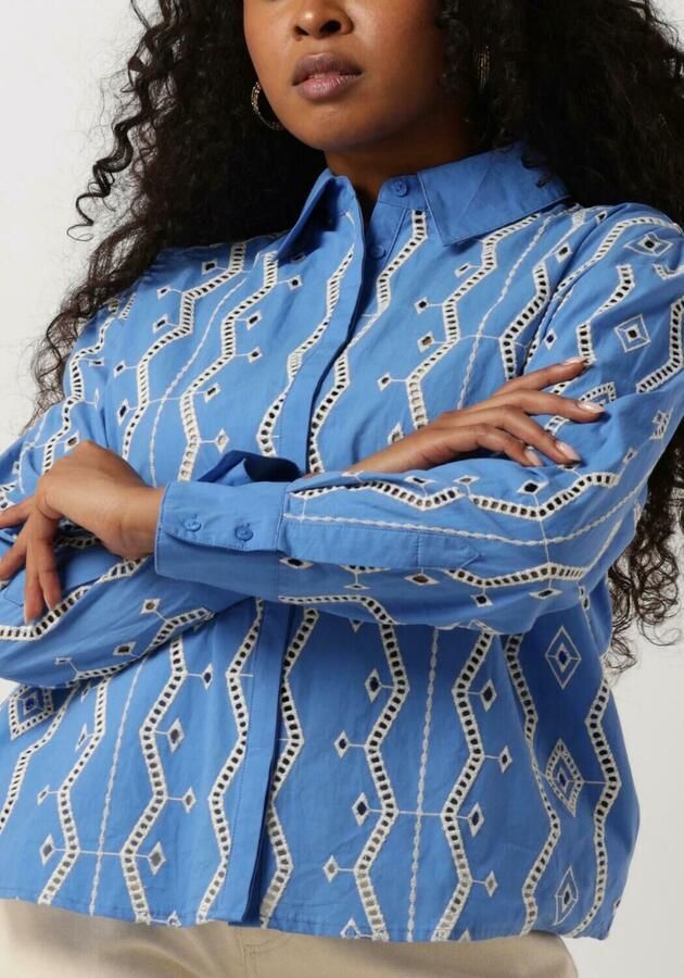 Suncoo Elegante Lydia Blouse Blue Dames - Foto 3