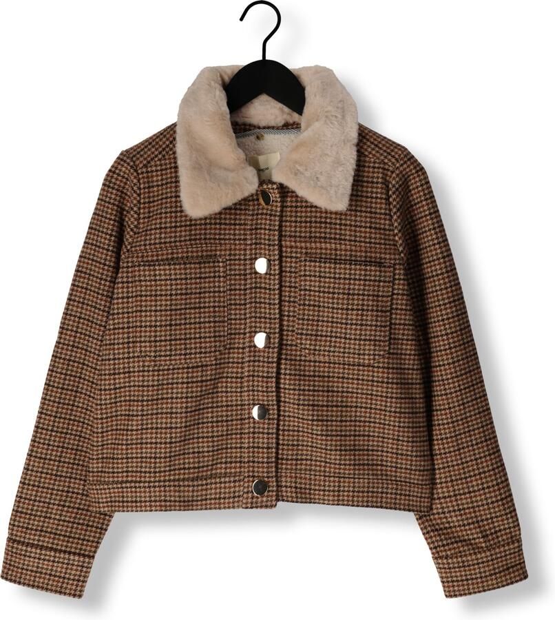 Suncoo Bruine Trenchcoat Eden Brown Dames