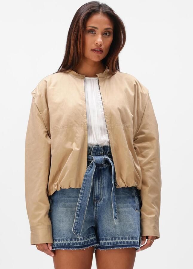 SUNCOO Dames Jassen Evan Beige