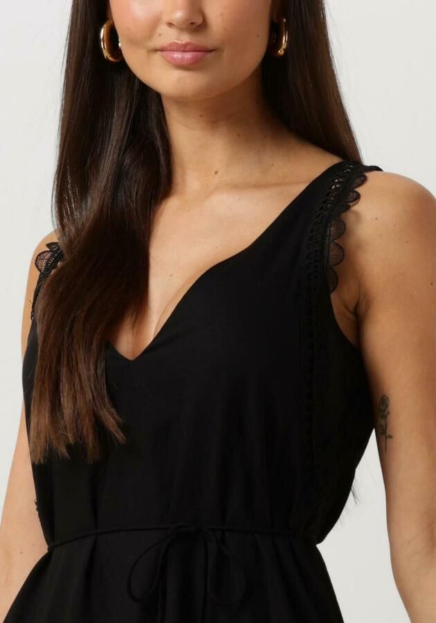 Suncoo Cristy Zwarte Midi Jurk Dames Black Dames - Foto 2