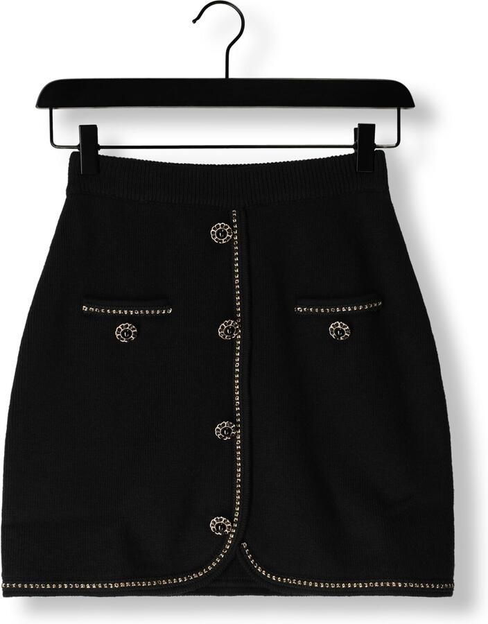 Suncoo Zwarte Minirok Fanila Black Dames