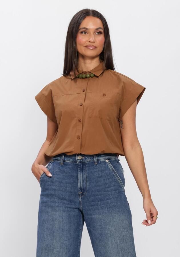 SUNCOO Dames Tops & T-shirts Lorena Bruin