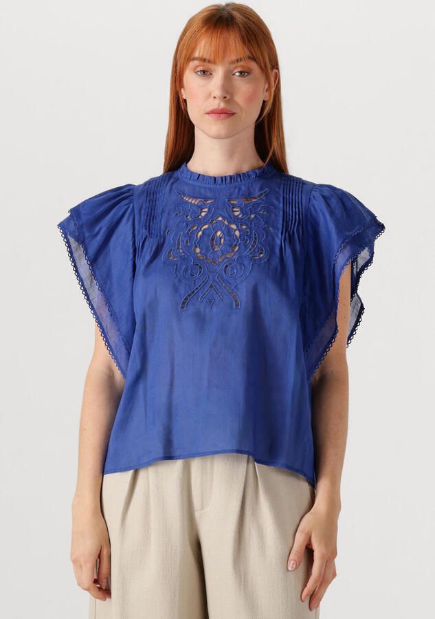 SUNCOO Dames Tops & T-shirts Love Blauw - Foto 4