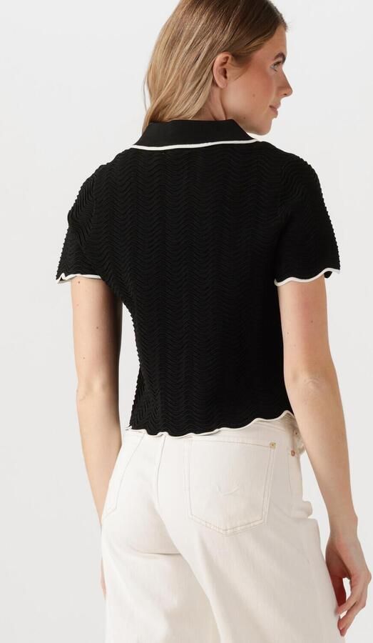 SUNCOO Dames Tops & T-shirts Pikil Zwart - Foto 3