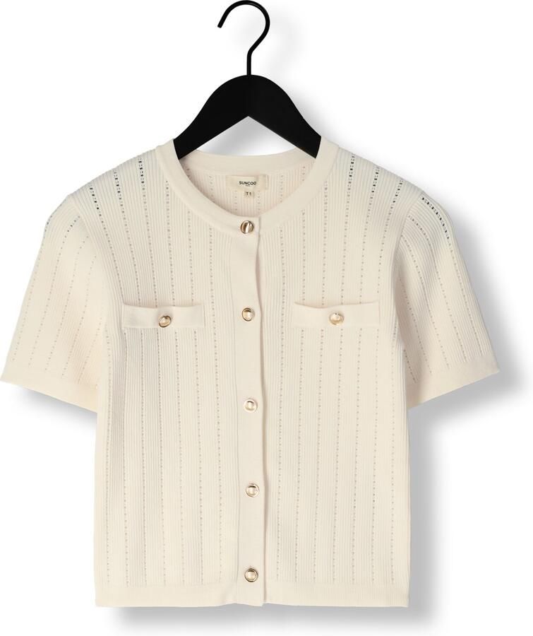 SUNCOO Dames Truien & Vesten Geriz Wit