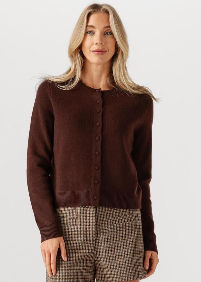 SUNCOO Dames Truien & Vesten Geski Bruin - Foto 4