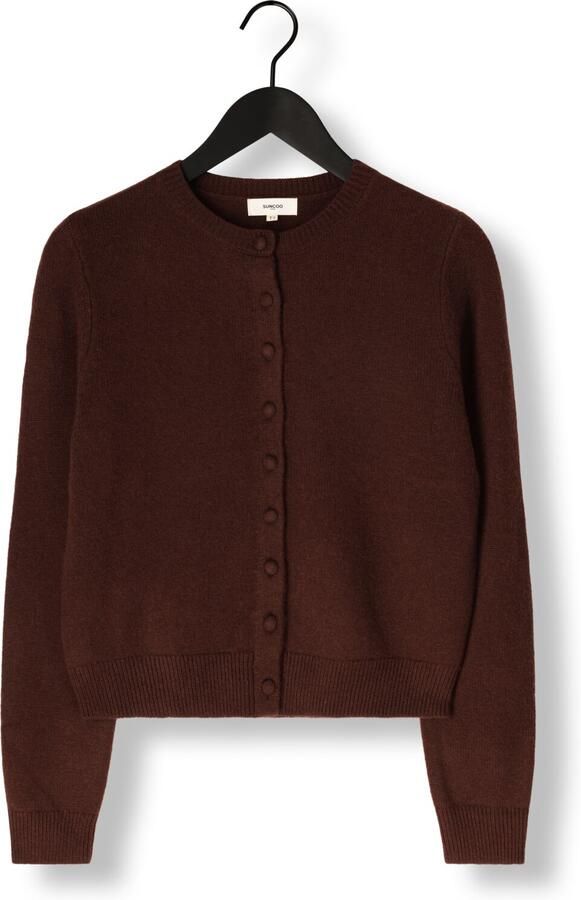 SUNCOO Dames Truien & Vesten Geski Bruin - Foto 3