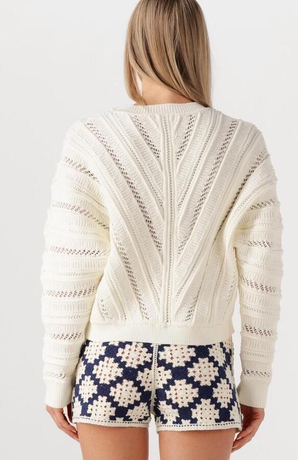 SUNCOO Dames Truien & Vesten Prador Wit - Foto 3