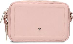 Ted Baker Shoppers Stinah Heart Studded Small Camera Bag in poeder roze