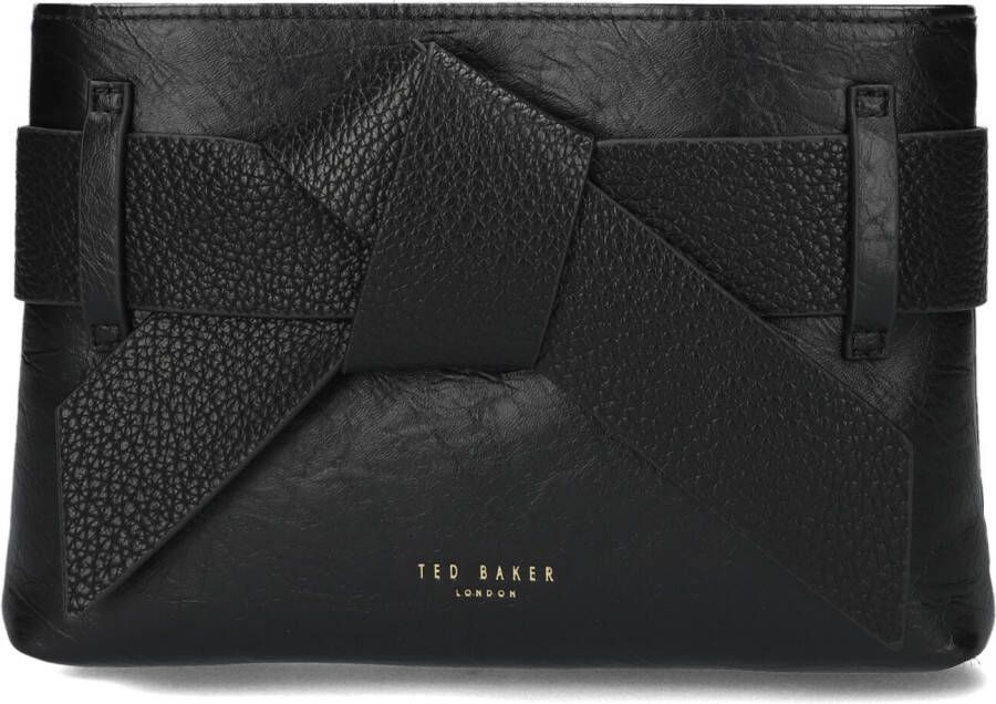 Ted Baker Crossbody bags Jimsina Pu Bow Crossbody Bag in zwart