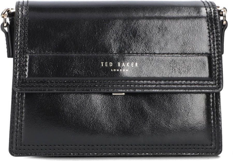 Ted Baker Shoppers Libbe Metallic Cross Body Bag in zwart