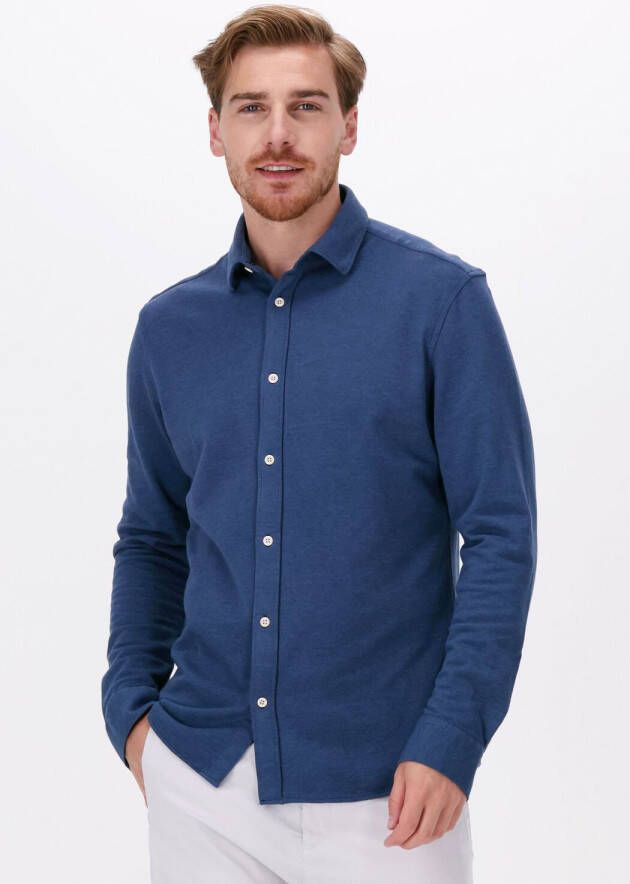 The GoodPeople Casual Heren Overhemd Strong Blue Heren