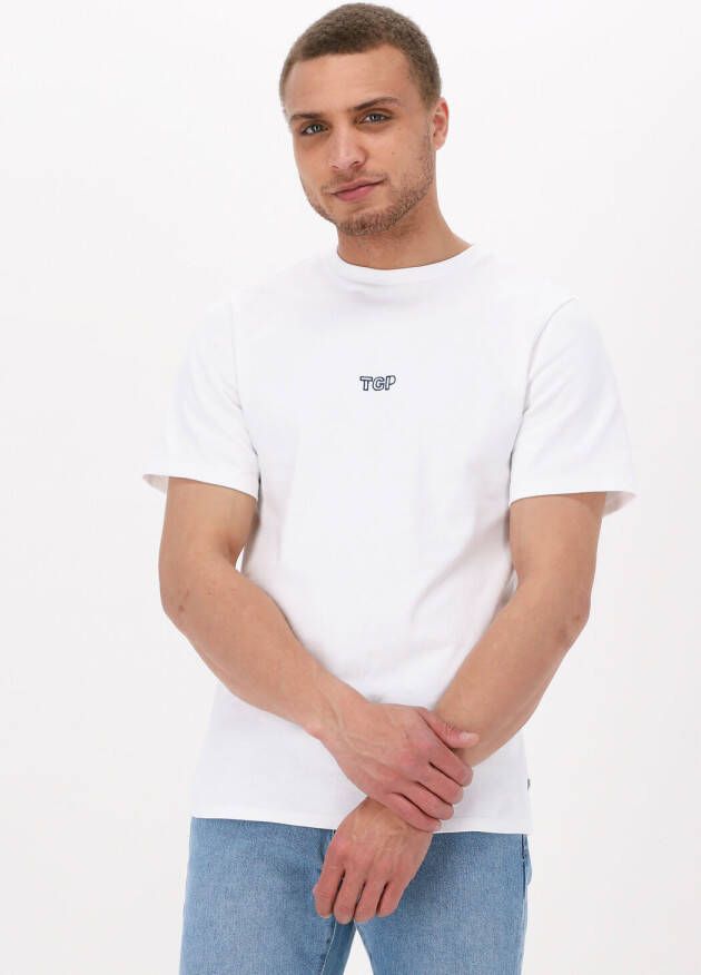 THE GOODPEOPLE Heren Polo's & T-shirts Tipp Gebroken Wit