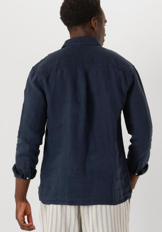THE GOODPEOPLE Heren Overhemden Soho Donkerblauw - Foto 4