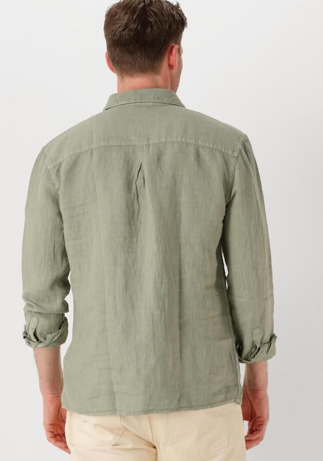 THE GOODPEOPLE Heren Overhemden Soho Groen - Foto 2