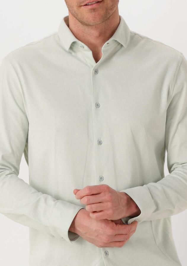 THE GOODPEOPLE Heren Overhemden Stirr Mint