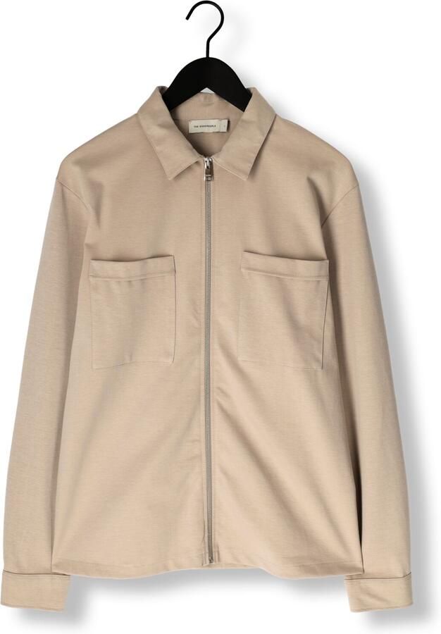 THE GOODPEOPLE Heren Overshirts Lavi Beige - Foto 4