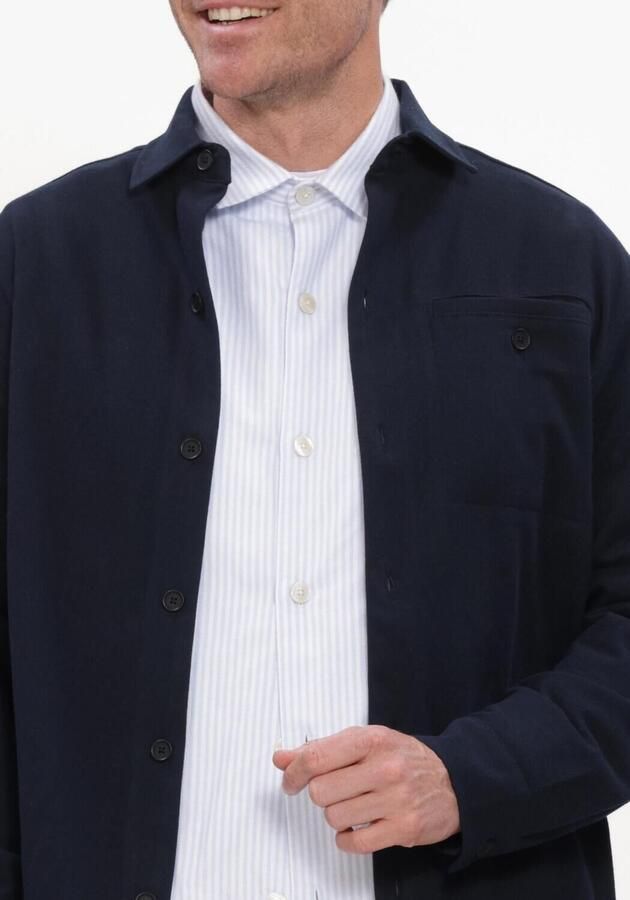 THE GOODPEOPLE Heren Overshirts Seppe Donkerblauw - Foto 4