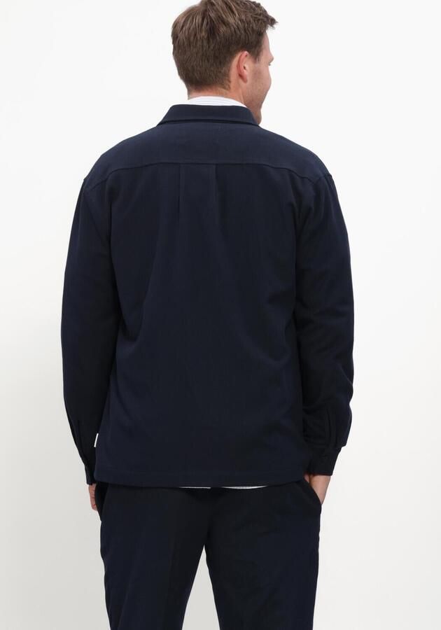 THE GOODPEOPLE Heren Overshirts Seppe Donkerblauw - Foto 3