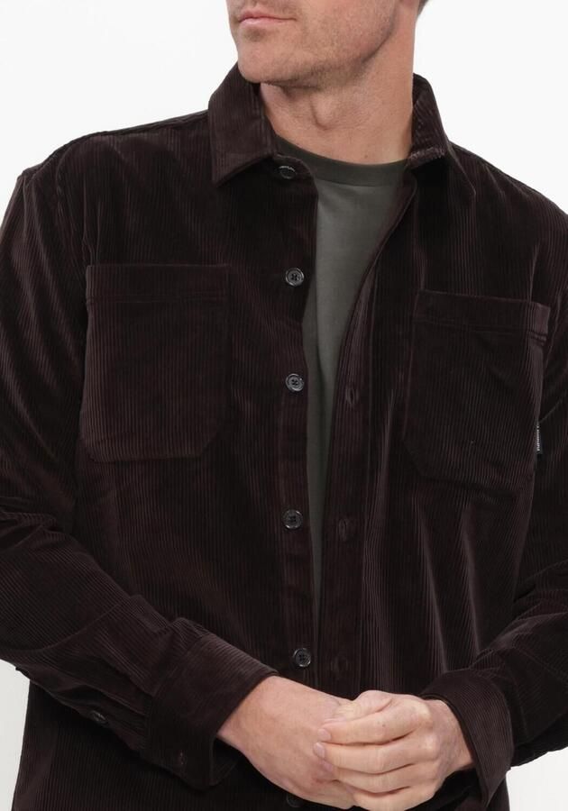 THE GOODPEOPLE Heren Overshirts Snewy Bruin - Foto 4