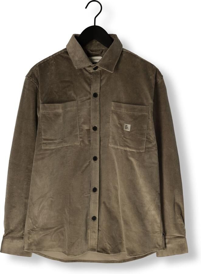 THE GOODPEOPLE Heren Overshirts Snewy Khaki