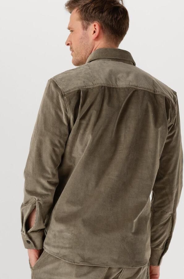 THE GOODPEOPLE Heren Overshirts Snewy Khaki - Foto 3
