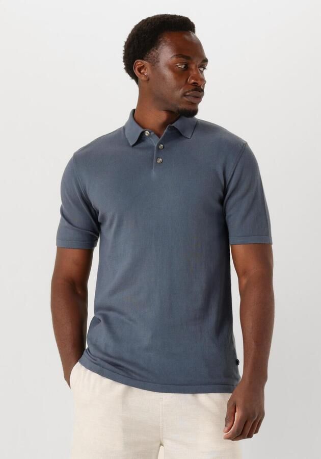 THE GOODPEOPLE Heren Polo's & T-shirts Plan Petrol