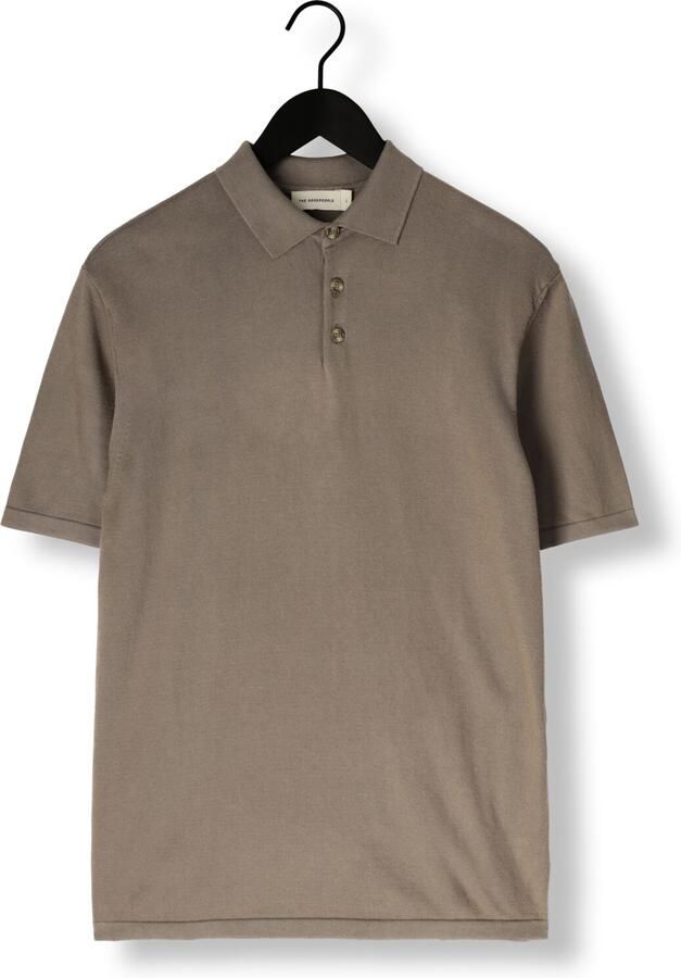 THE GOODPEOPLE Heren Polo's & T-shirts Plan Taupe - Foto 4