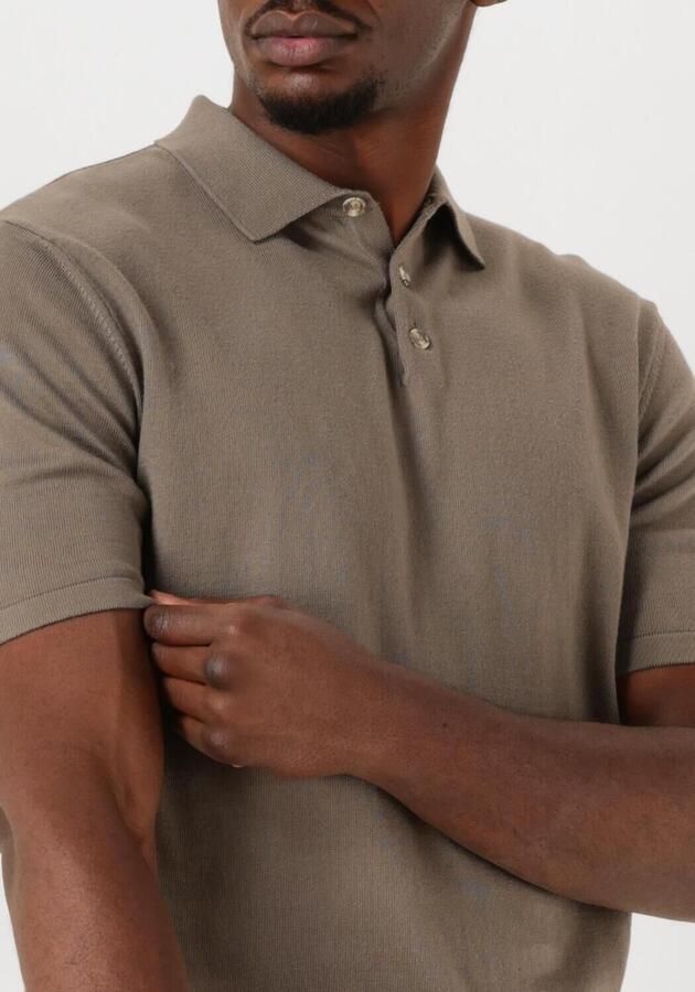 THE GOODPEOPLE Heren Polo's & T-shirts Plan Taupe - Foto 3