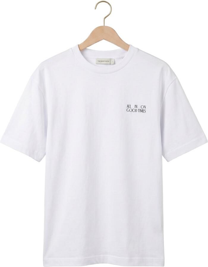 THE GOODPEOPLE Heren Polo's & T-shirts Tax Wit - Foto 2