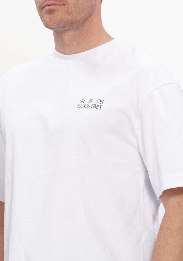 THE GOODPEOPLE Heren Polo's & T-shirts Tax Wit - Foto 3