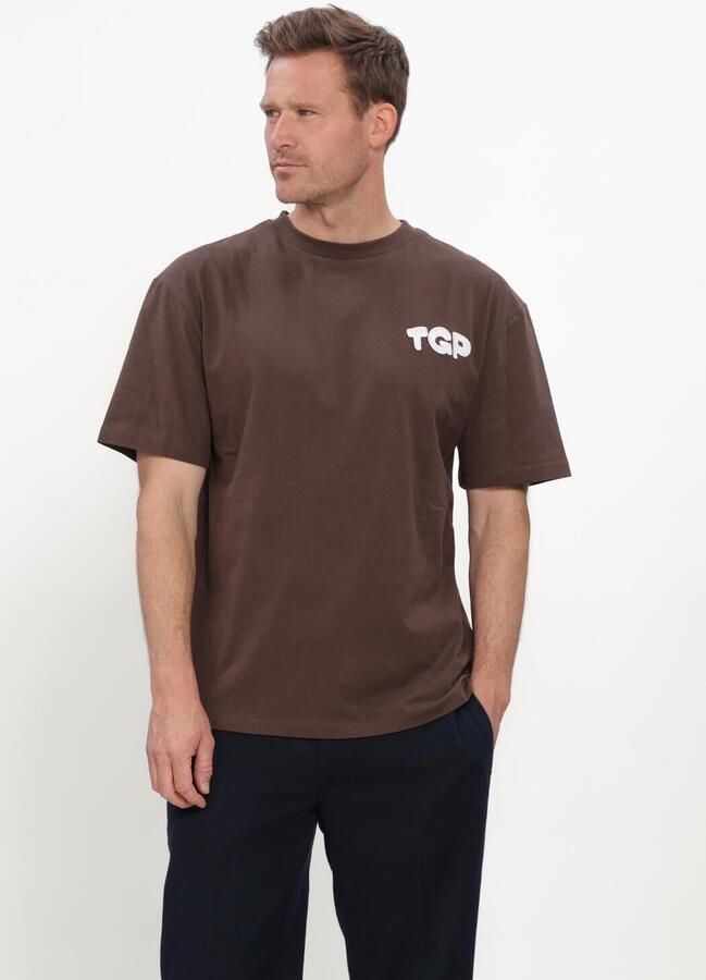 THE GOODPEOPLE Heren Polo's & T-shirts Took Bruin - Foto 3