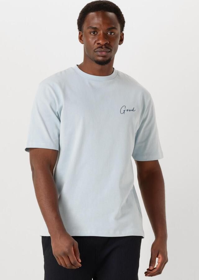 THE GOODPEOPLE Heren Polo's & T-shirts Tphoto Lichtblauw - Foto 3