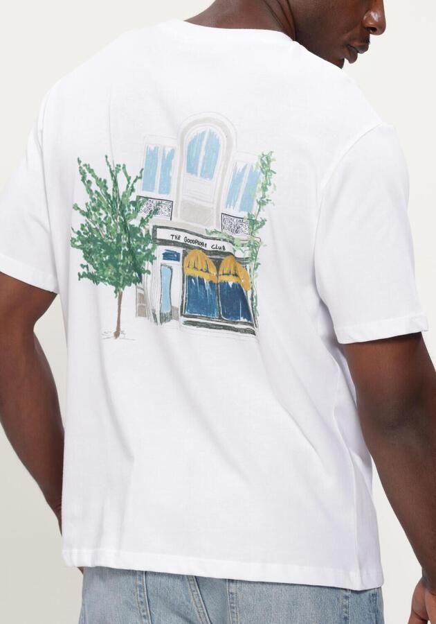 THE GOODPEOPLE Heren Polo's & T-shirts Tphoto Wit - Foto 4