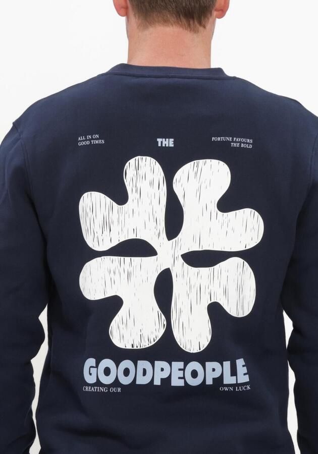THE GOODPEOPLE Heren Truien & Vesten Lito Donkerblauw - Foto 4